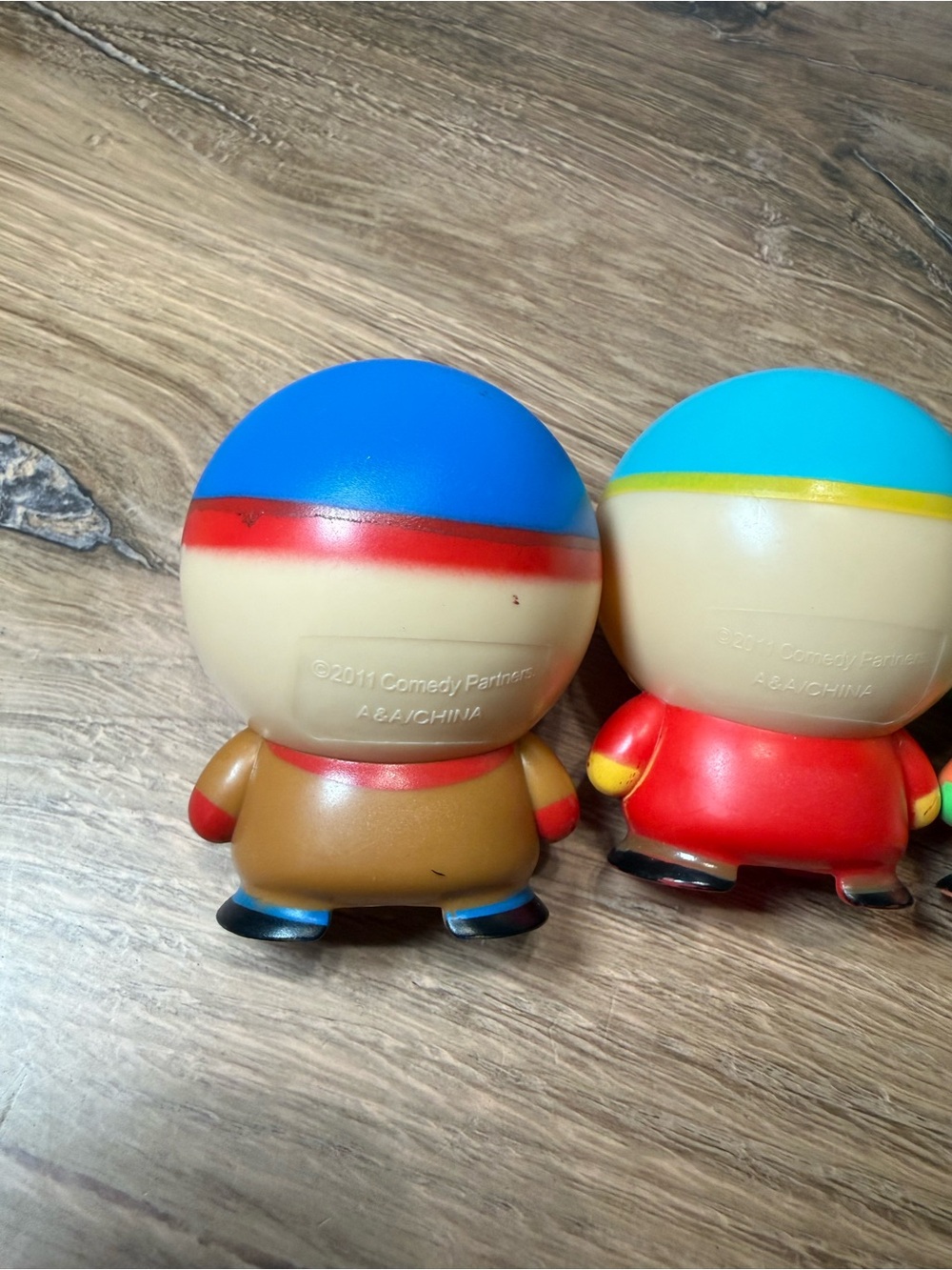2011 South Park Mini Figure Lot Stan Cartman Kyle Token 4PC - Picture 2 of 6